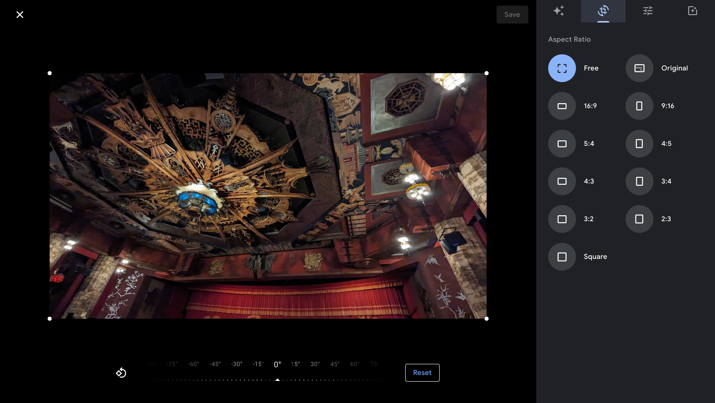 Google Photos new editor