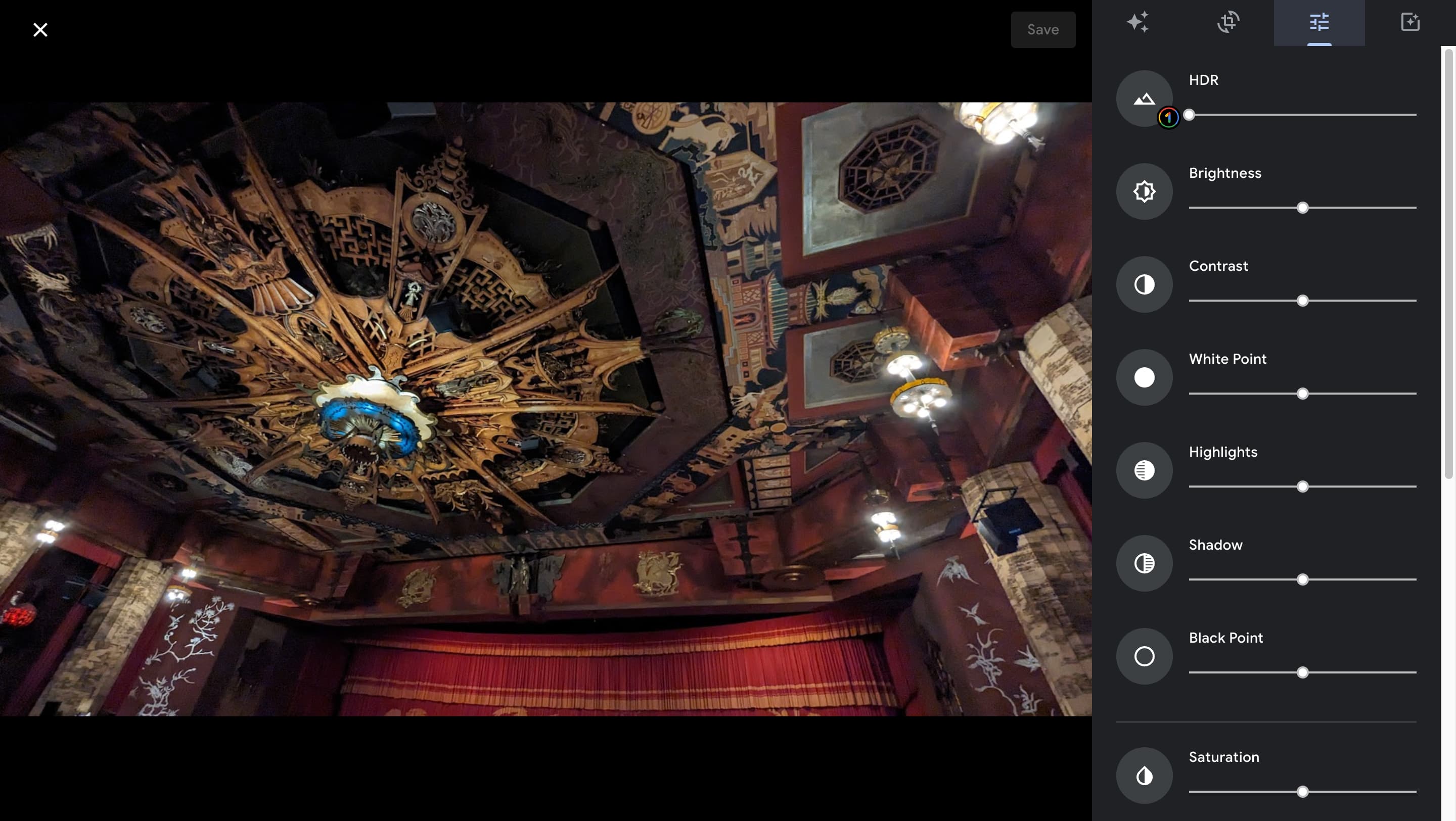 Google Photos new editor