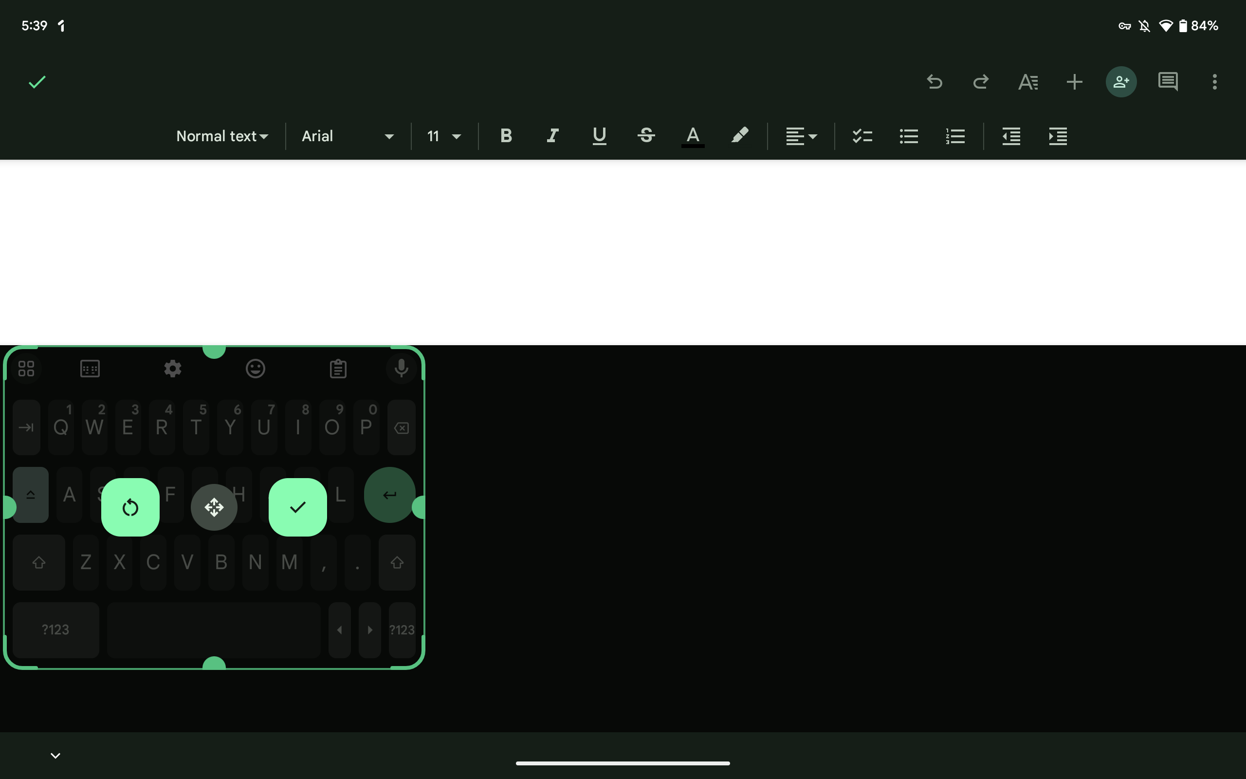 Gboard Resize Android