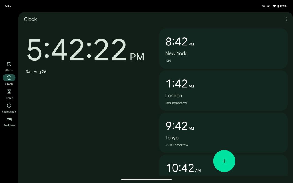 Google navigation rail