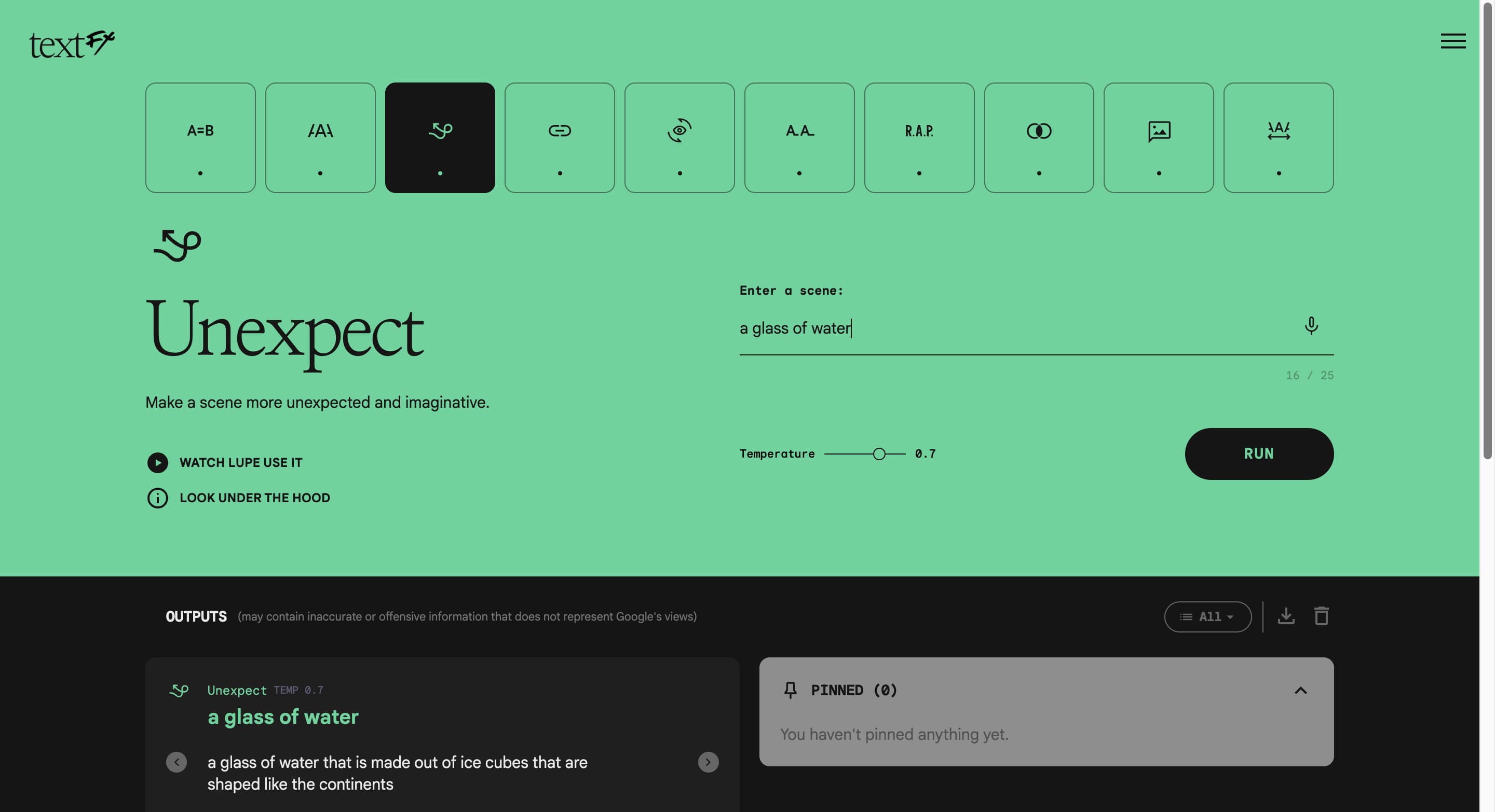 Google TextFX