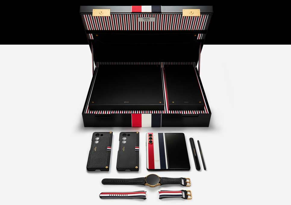 Galaxy Z Fold 5 Thom Browne