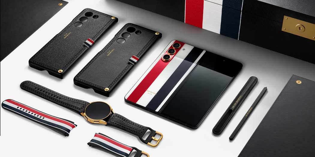 Galaxy Z Fold 5 Thom Browne