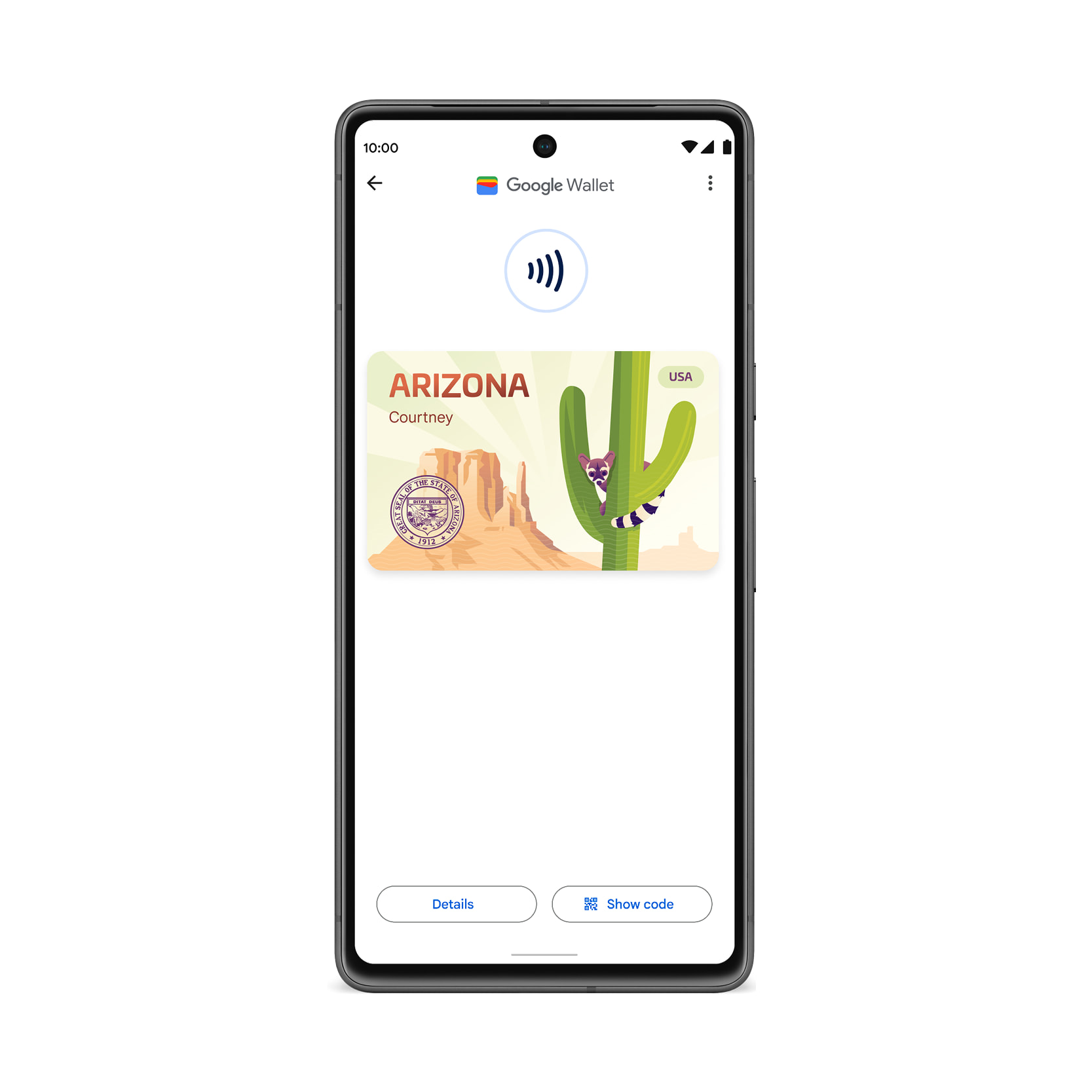 Google Wallet state ID