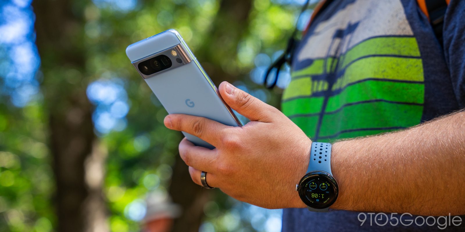 google pixel 8 pro and pixel watch 2
