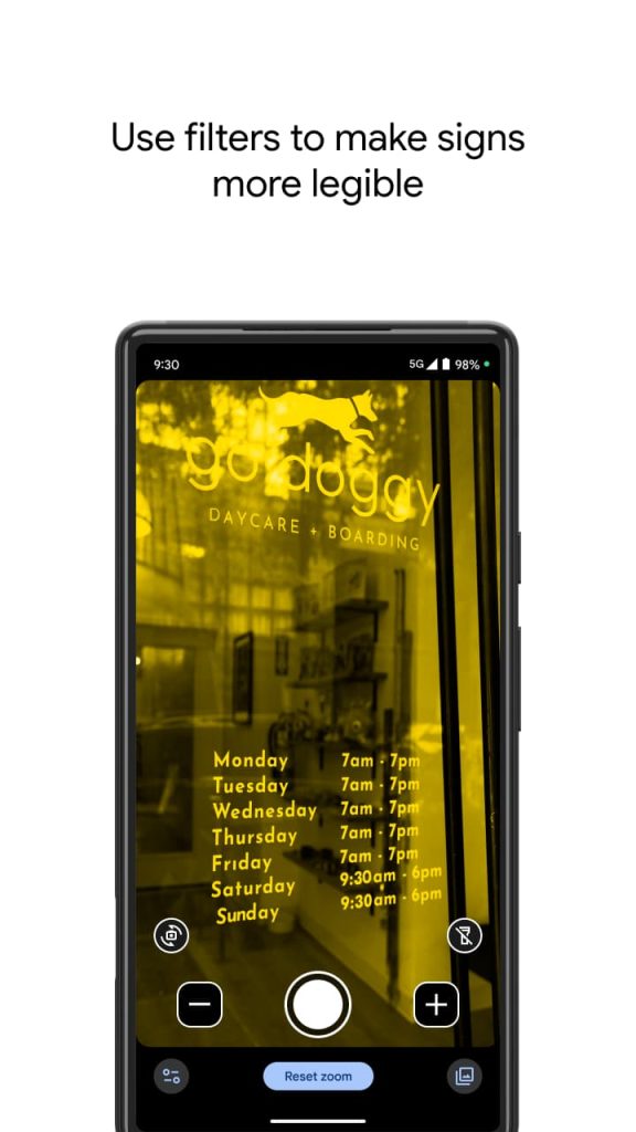 Google Pixel Magnifier