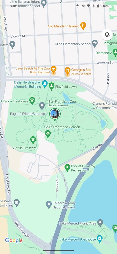 Google Maps colors