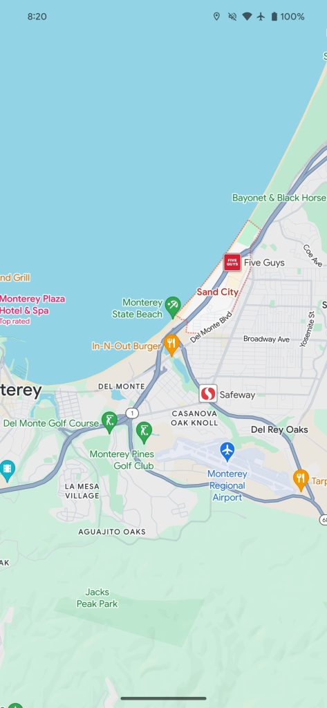 Google Maps colors