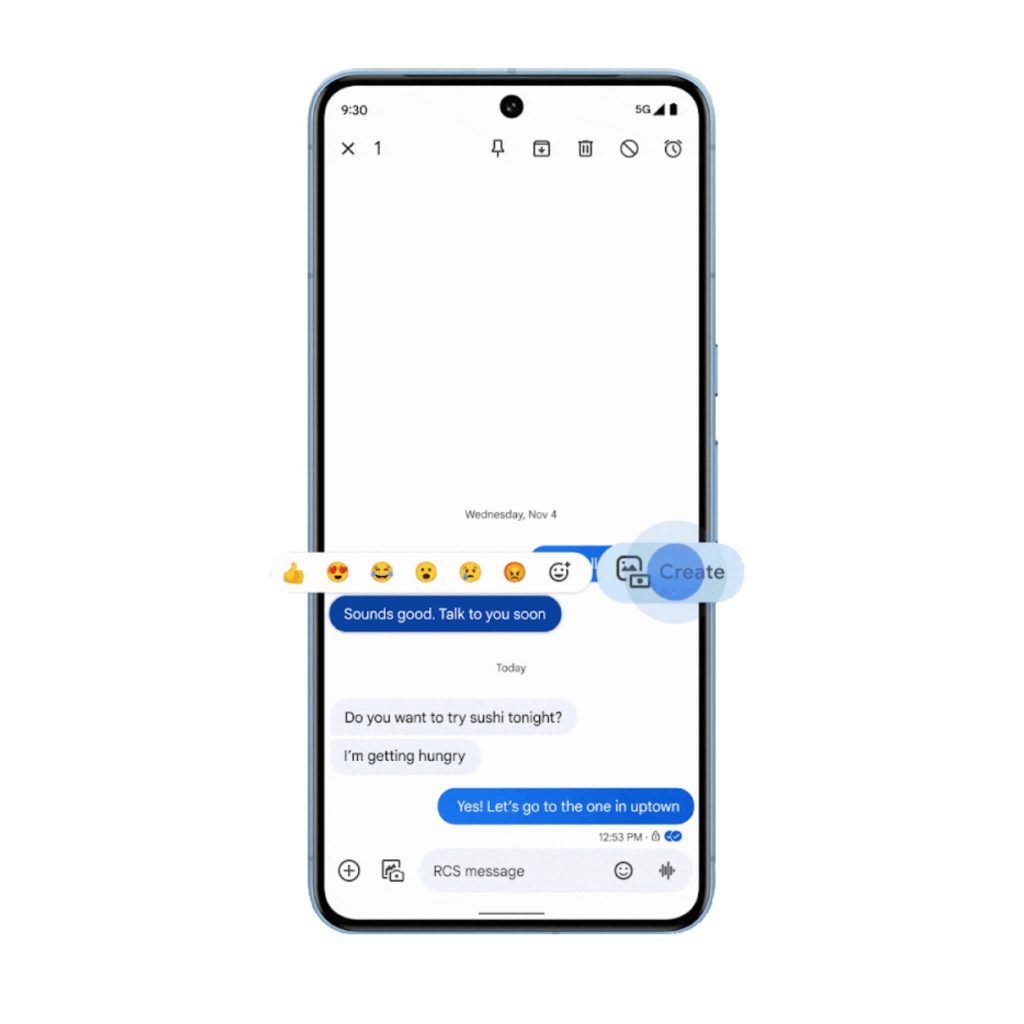 Google Messages Photomoji