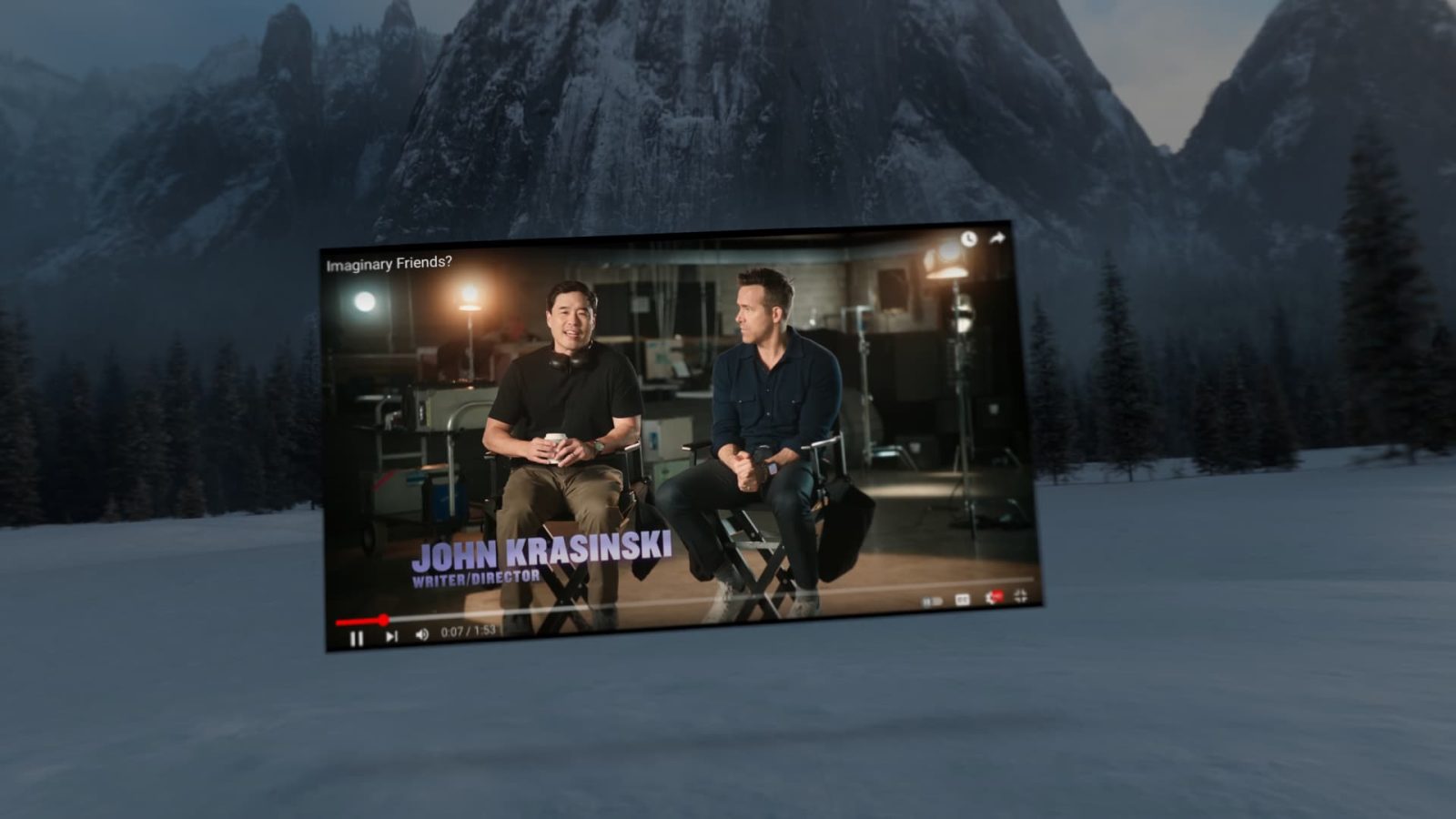 YouTube Vision Pro