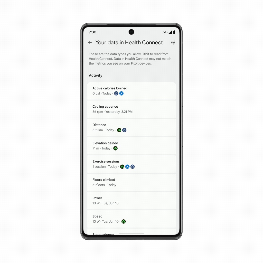 Fitbit Health Connect