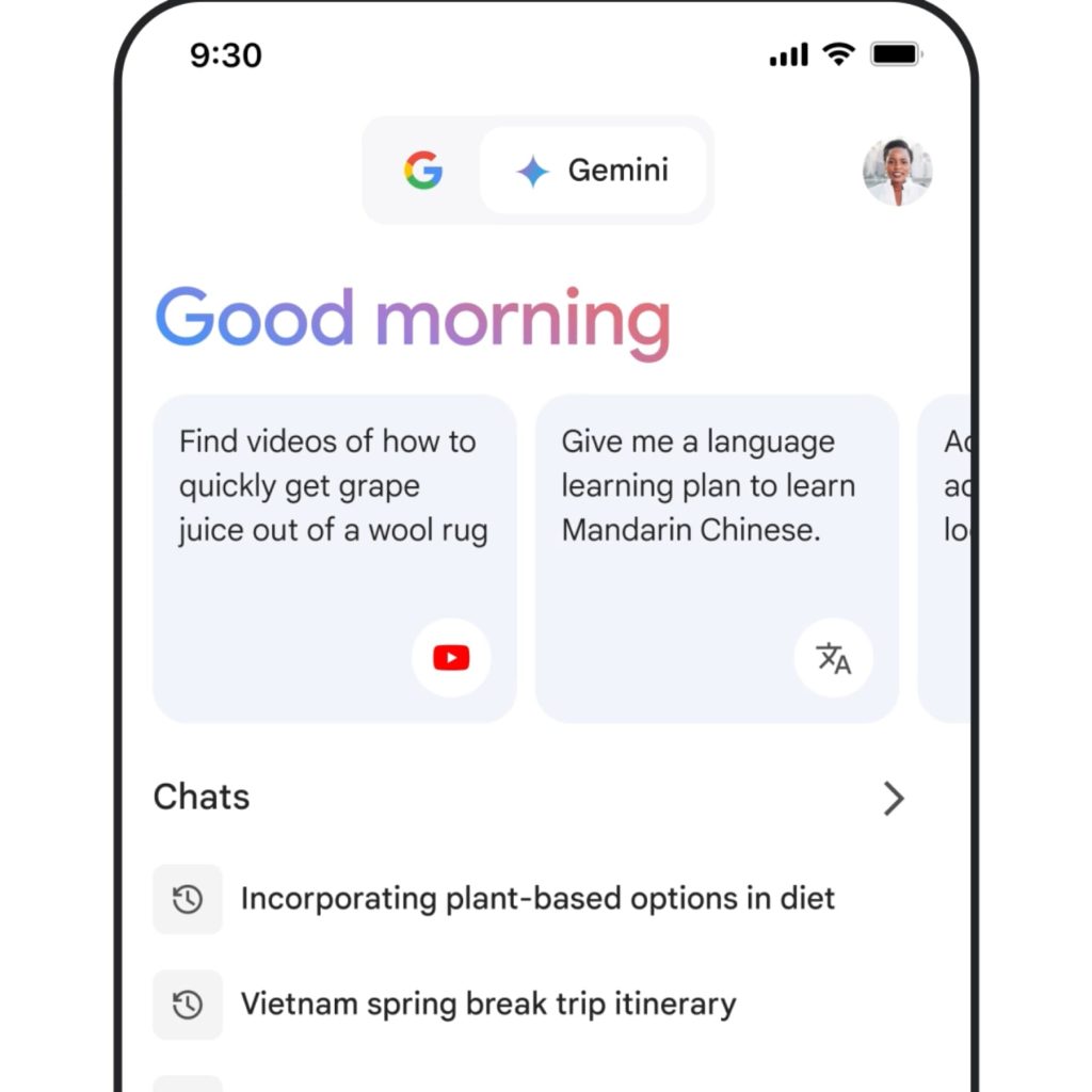 Gemini app