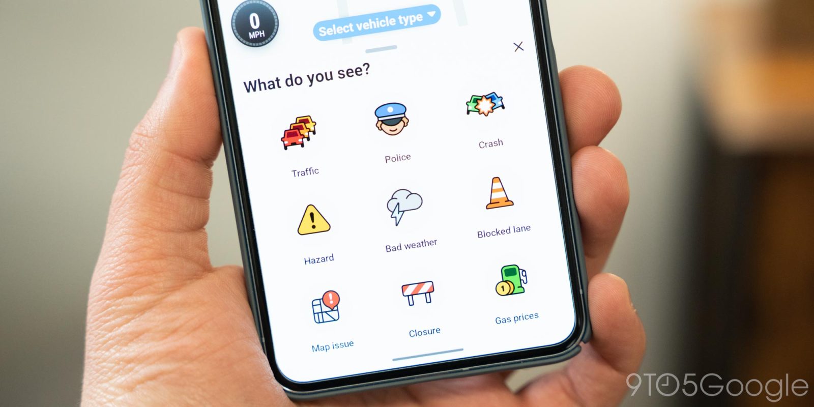 waze report android
