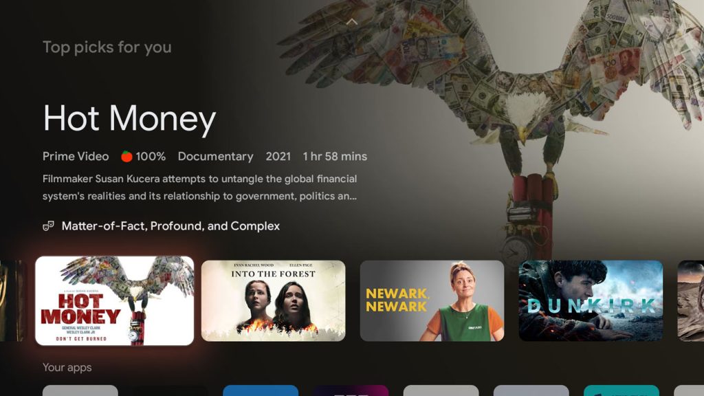 google tv theme tags