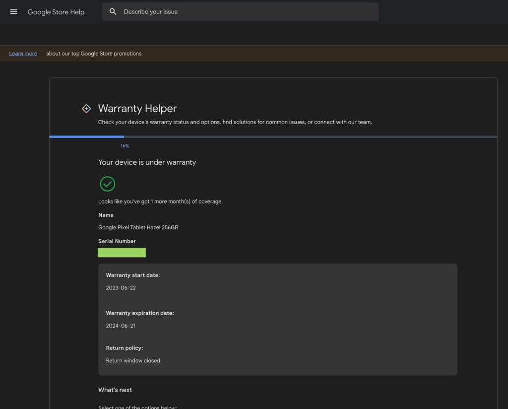 Google Pixel Warranty Helper