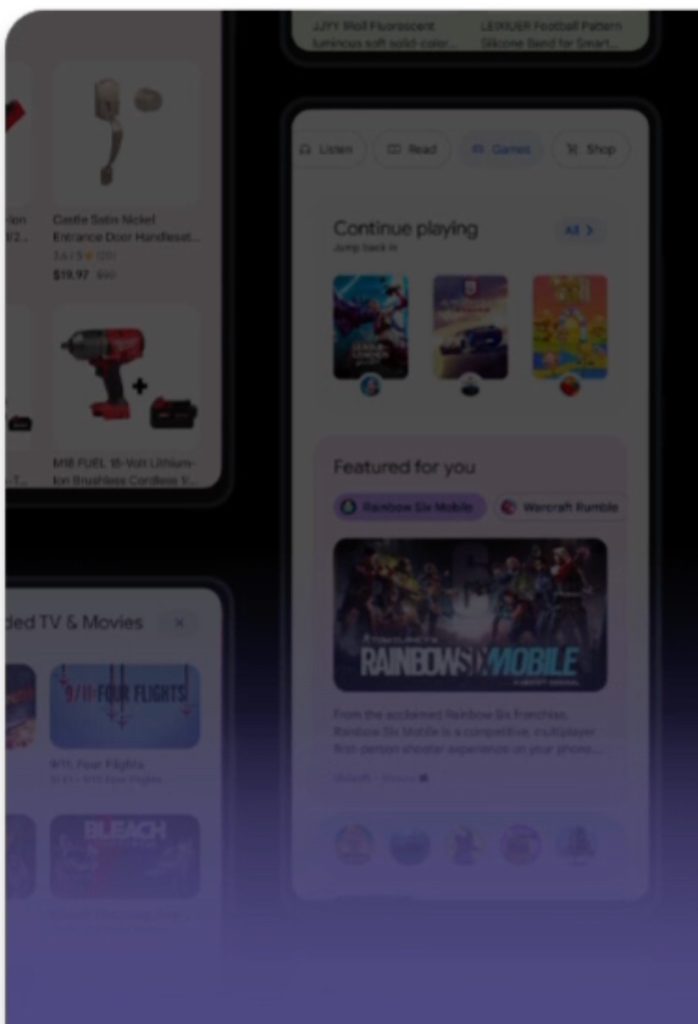 Google Play Store Cubes