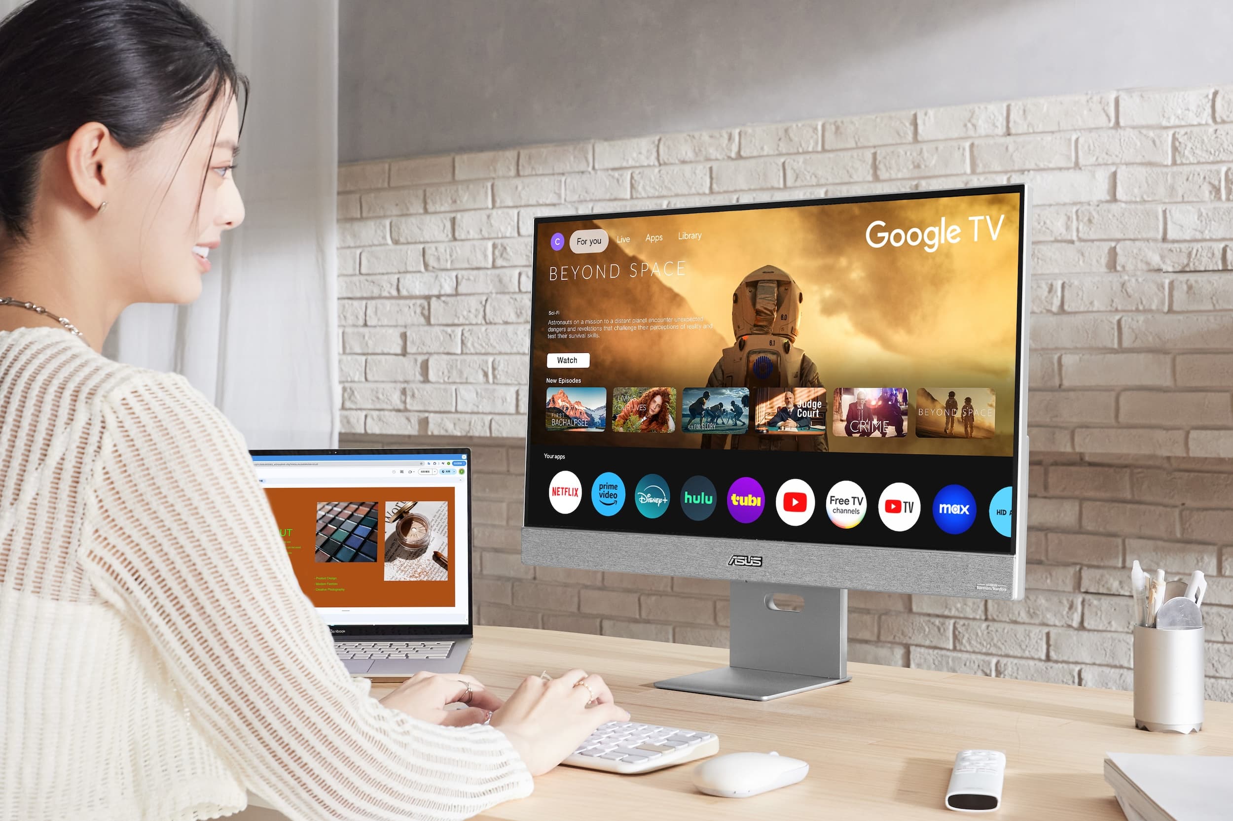 Asus Google TV monitor