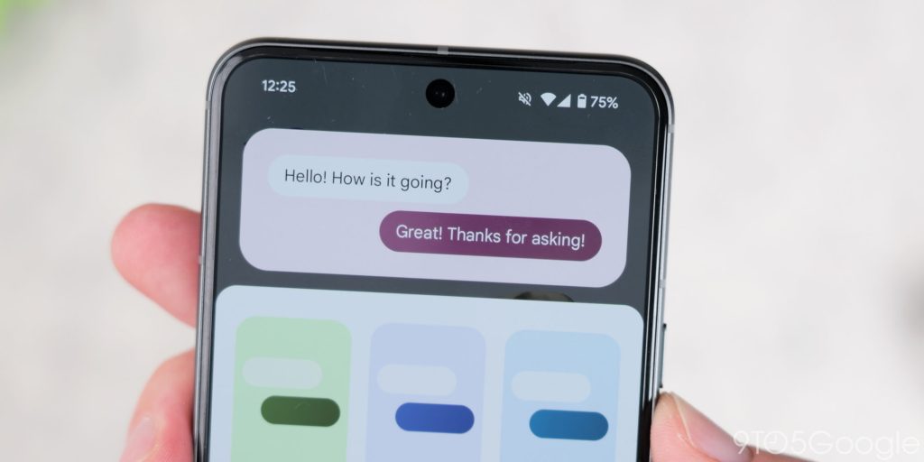 Google Messages customization