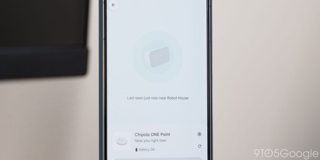 Chipolo One Point tracking using Google Nest and Home hardware