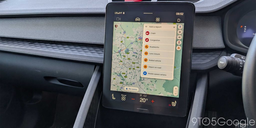 android automotive incident reporting