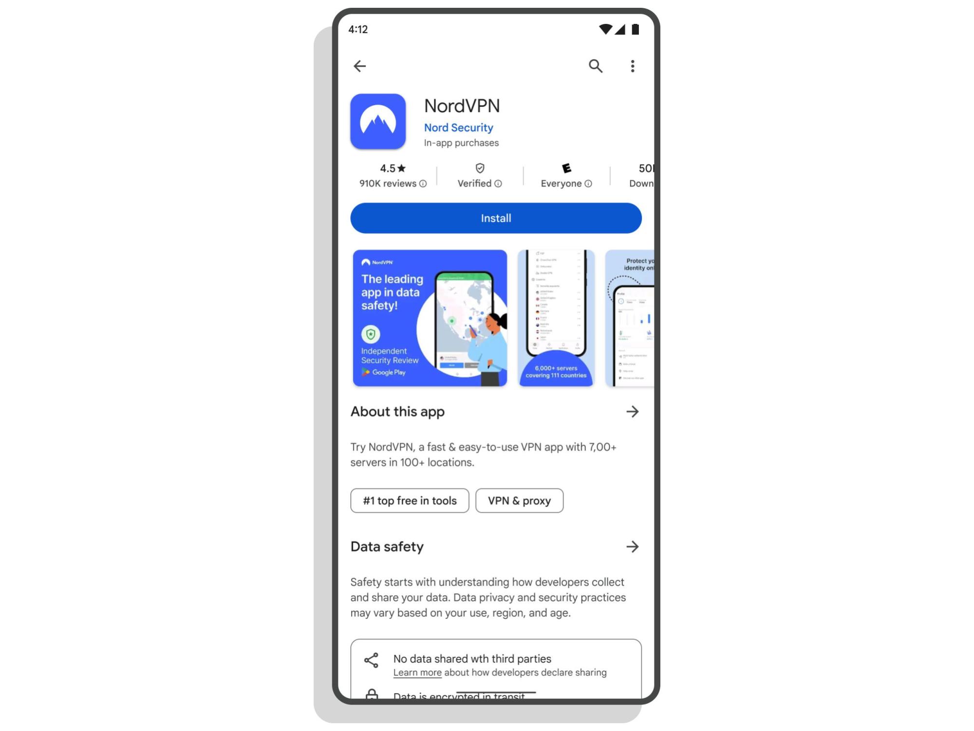 Google Play Verified VPN