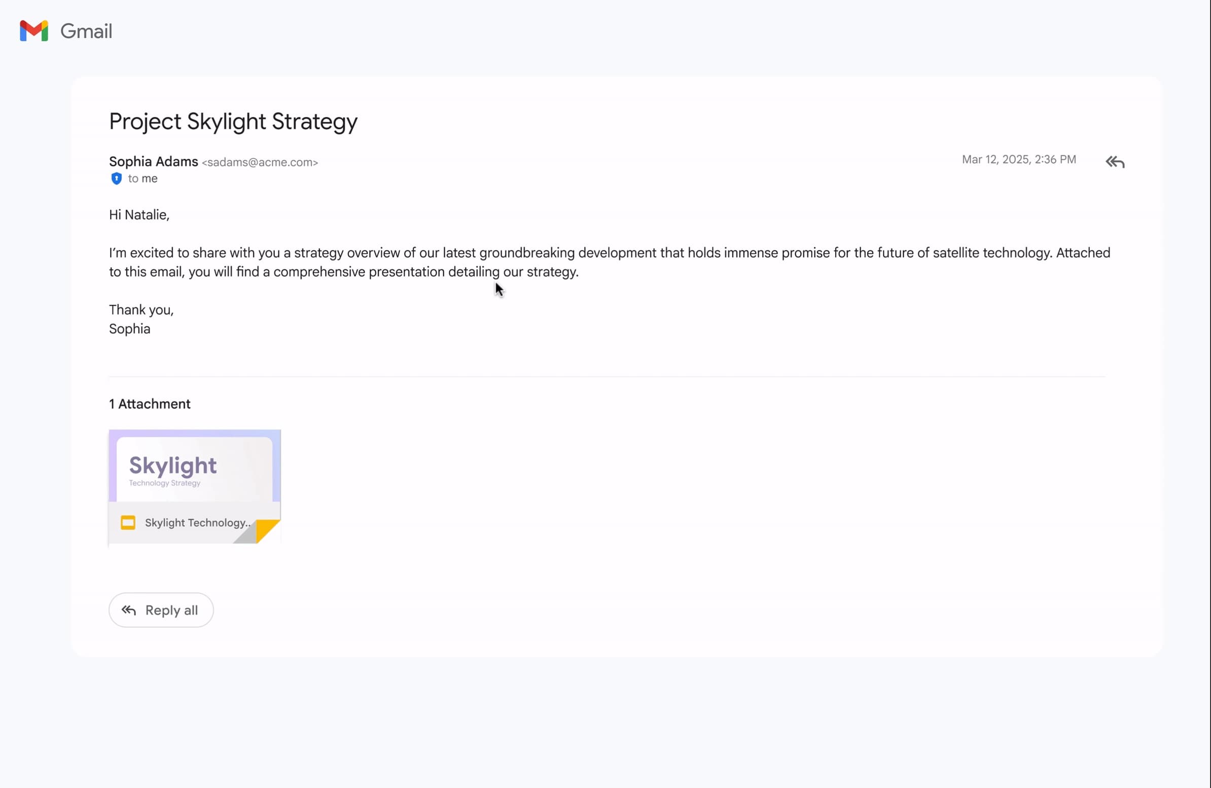 Gmail E2E encrypted email