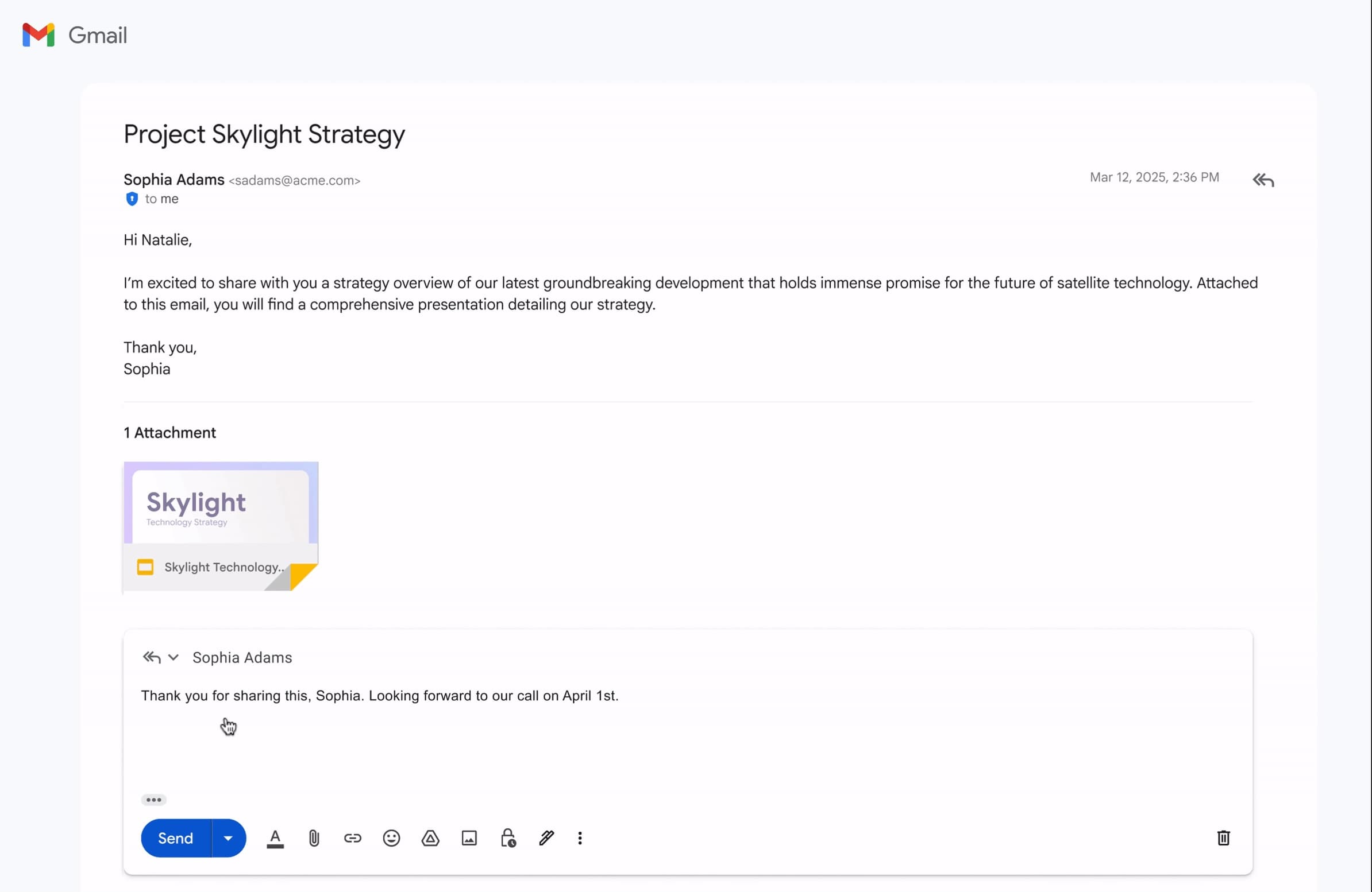 Gmail E2E encrypted email