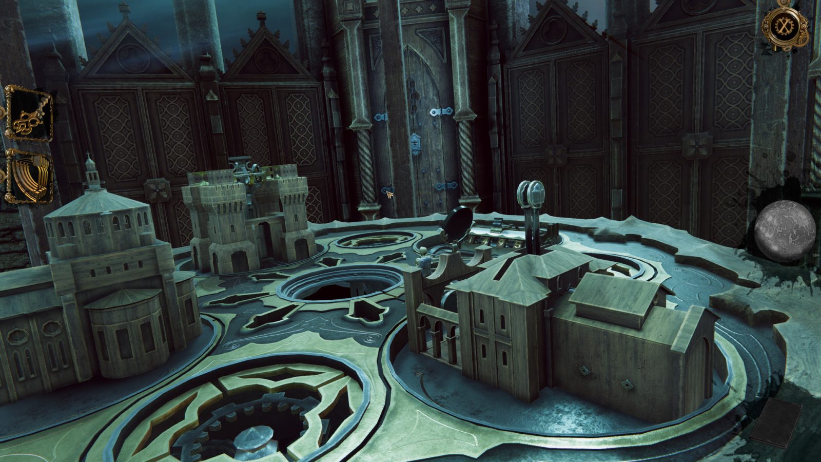 A video game screen shot of a castle