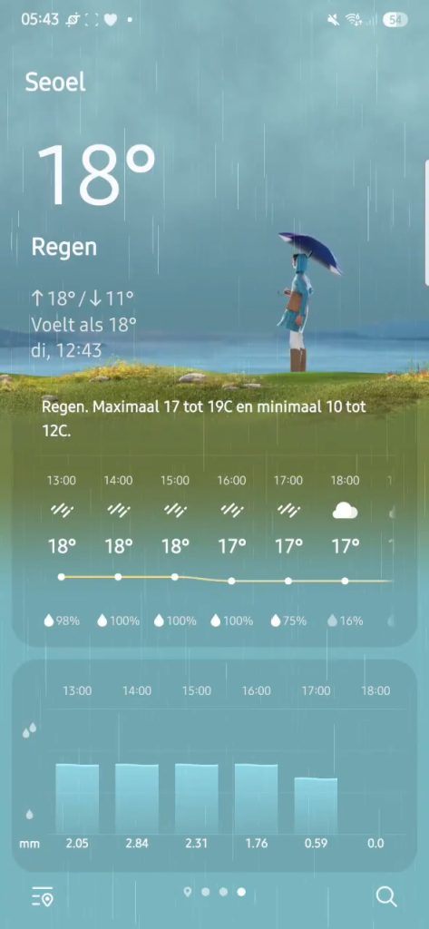 one ui 8 weather