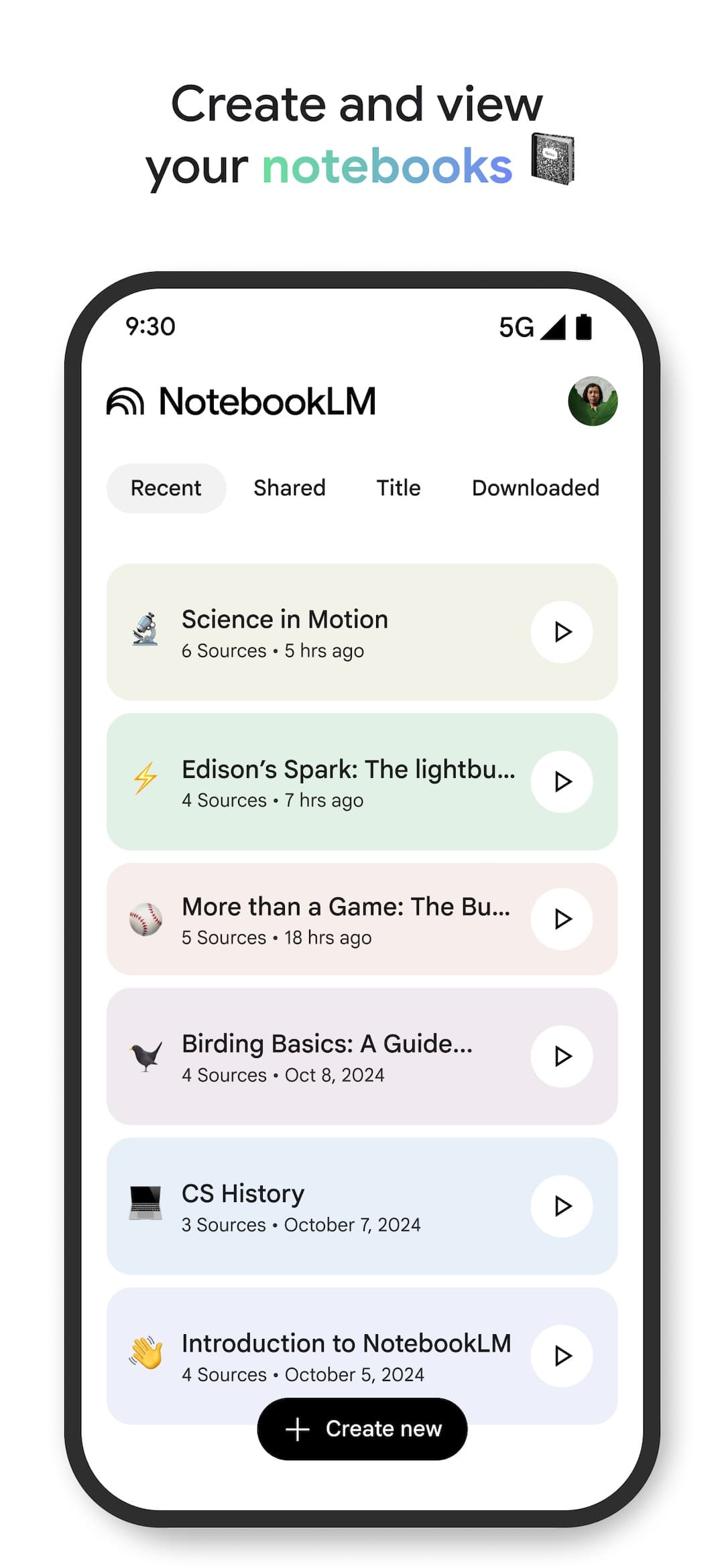 NotebookLM Android iPhone