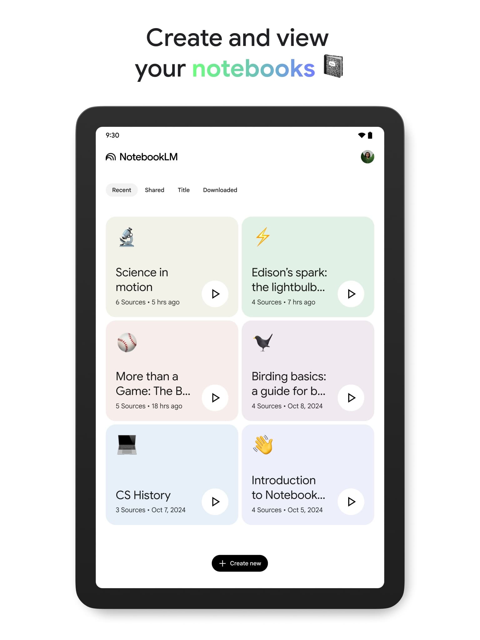 NotebookLM Android iOS