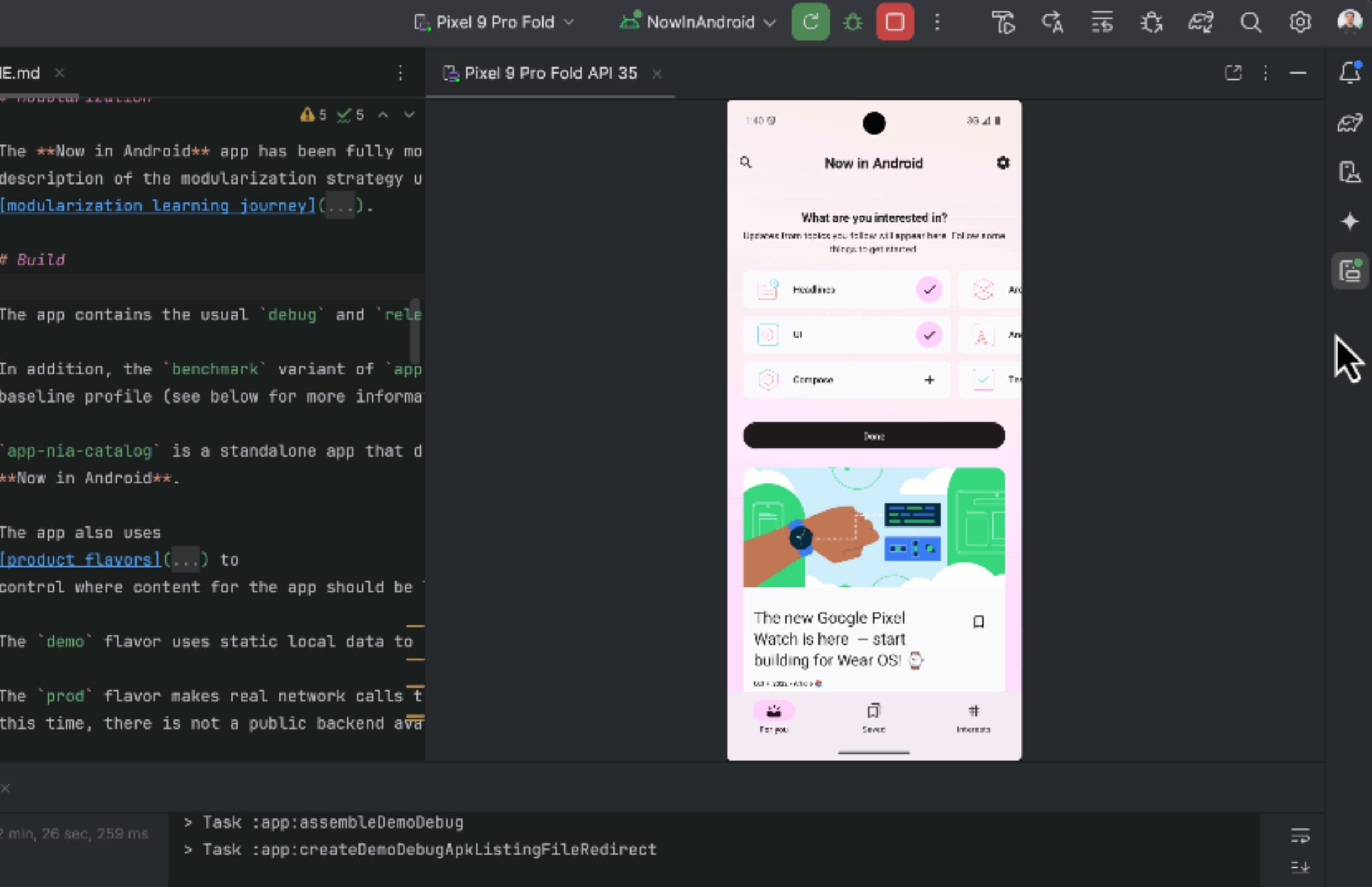 Android Studio Gemini Agent