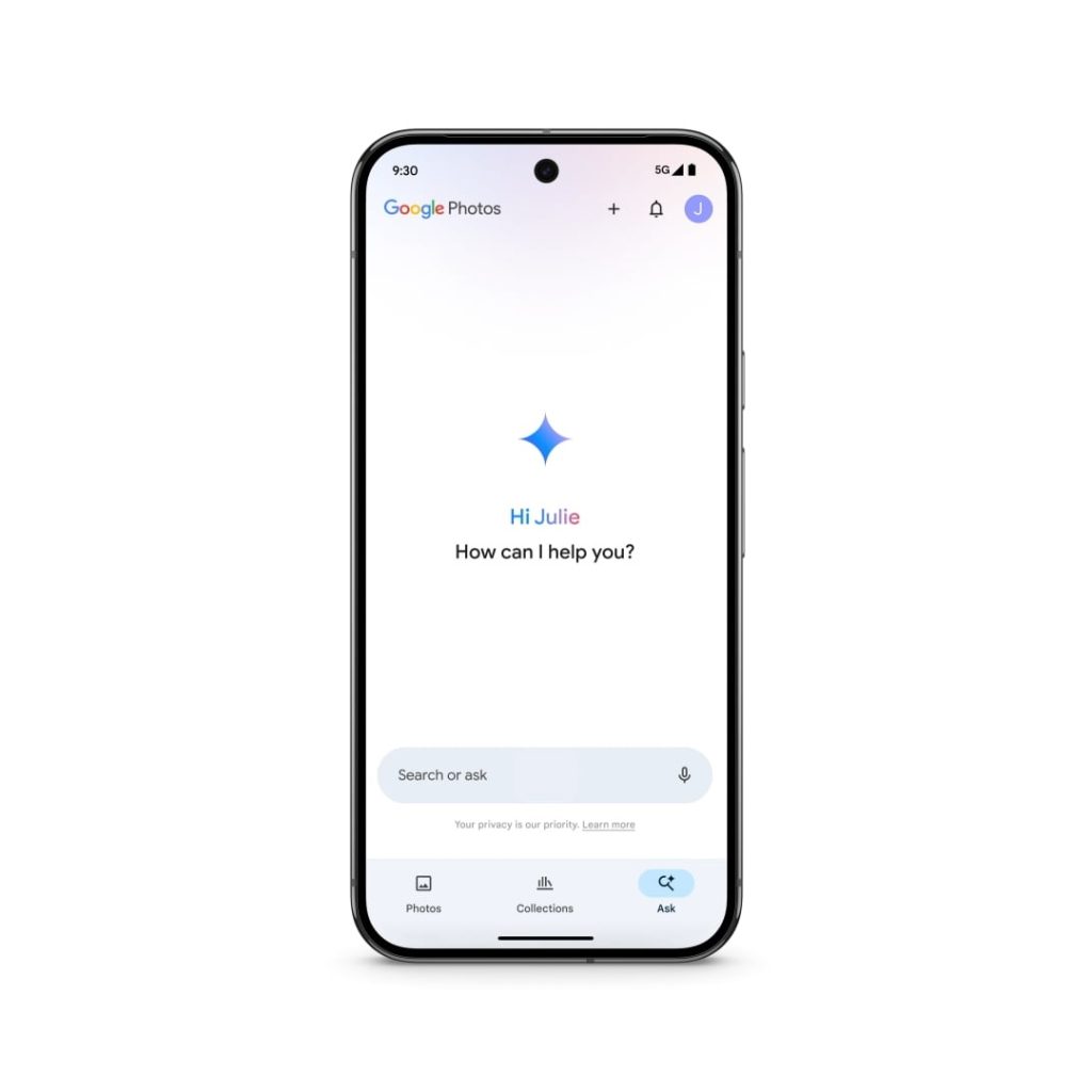 Ask Google Photos faster