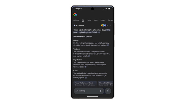 Circle to Search AI Mode