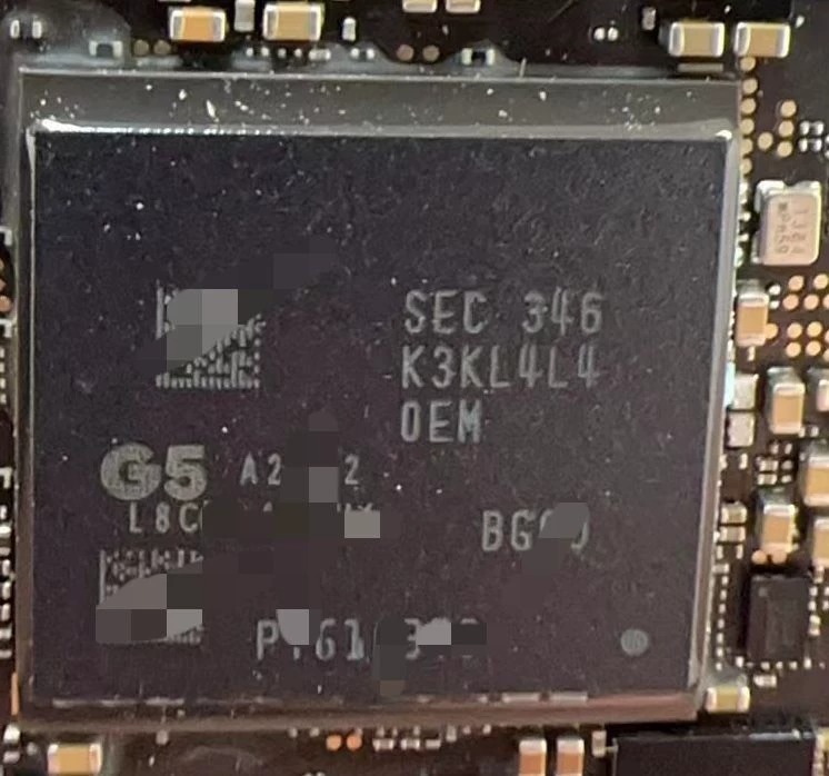 A prototype Pixel 10 motherboard.