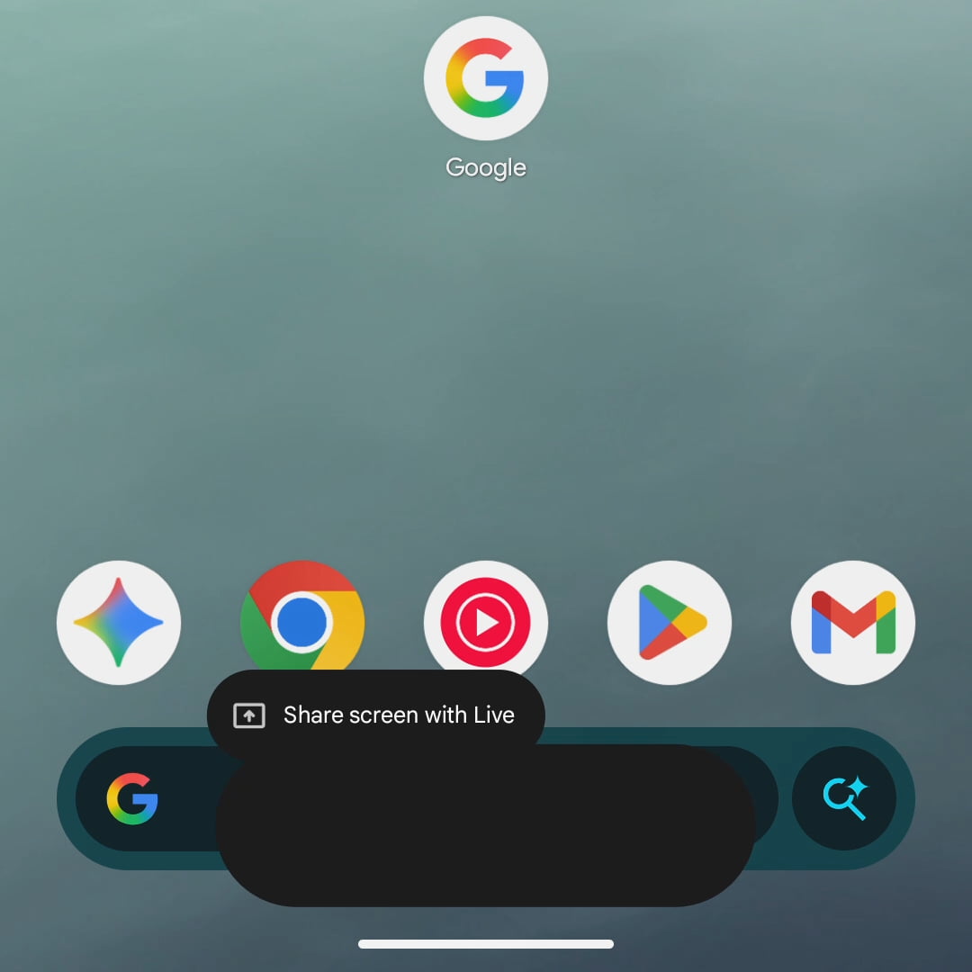 Gemini overlay pill