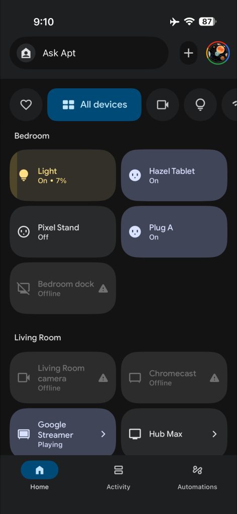 Google Home Ask redesign