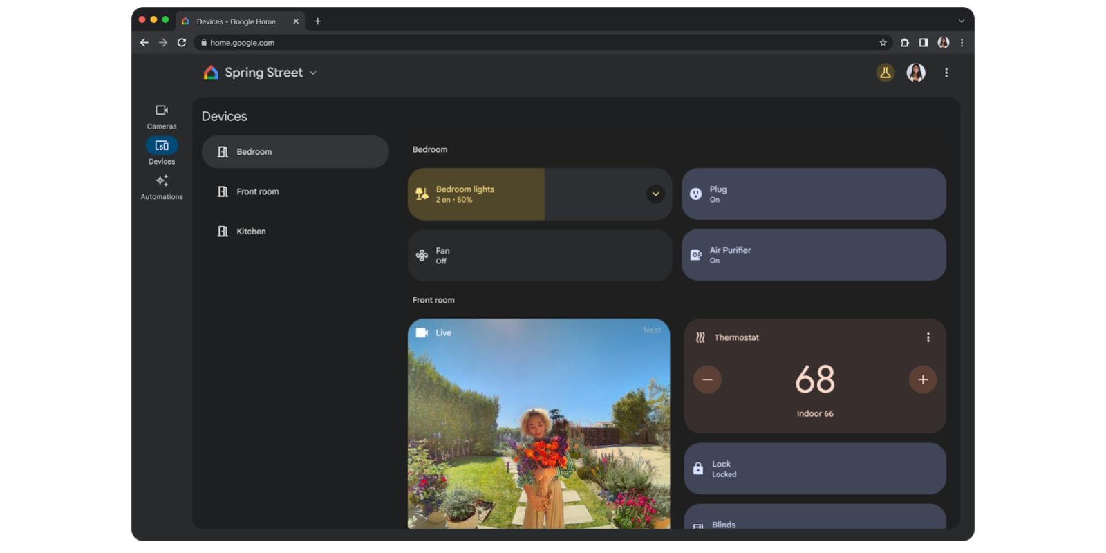 After rolling out over the past few weeks, device controls are now widely rolled out to the Google Home web app.